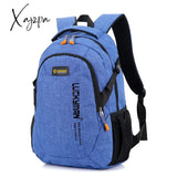 Xajzpa - New Fashion Men’s Backpack Bag Male Polyester Laptop Computer Bags High School Student