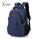 Xajzpa - New Fashion Men’s Backpack Bag Male Polyester Laptop Computer Bags High School Student