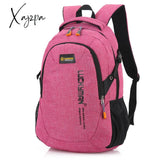 Xajzpa - New Fashion Men’s Backpack Bag Male Polyester Laptop Computer Bags High School Student