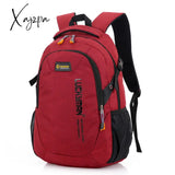 Xajzpa - New Fashion Men’s Backpack Bag Male Polyester Laptop Computer Bags High School Student