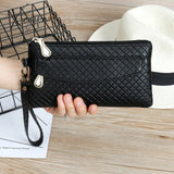 Xajzpa - New Fashion Pu Leather Women Wallet Clutch Women’s Purse Best Phone Female Case Pocket