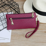 Xajzpa - New Fashion Pu Leather Women Wallet Clutch Women’s Purse Best Phone Female Case Pocket