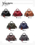 Xajzpa - New Fashion Tassel Women Handbag Leather Shoulder Bags Famous Brand Designer Ladies Casual