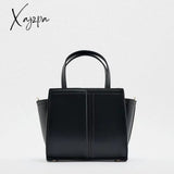 Xajzpa - New Fashion Trendy Chain Messenger Bag Handbag Square High Quality Ladies Textured