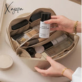 Xajzpa - New Ins Large-Capacity Portable Girl Makeup Bag Women Cosmetic Toiletries Organizer Female