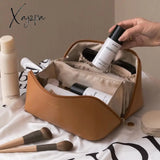 Xajzpa - New Ins Large-Capacity Portable Girl Makeup Bag Women Cosmetic Toiletries Organizer Female