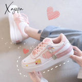 Xajzpa - New Kawaii Candy Color Canvas Sneakers Japanese Style Patchwork Women’s Footwear Cute