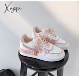 Xajzpa - New Kawaii Candy Color Canvas Sneakers Japanese Style Patchwork Women’s Footwear Cute