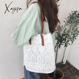 Xajzpa - New Lace Ladies Handbag Summer Beach Wedding Bridal Party Hand Bag Bolsa Feminina