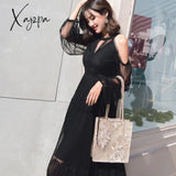 Xajzpa - New Lace Ladies Handbag Summer Beach Wedding Bridal Party Hand Bag Bolsa Feminina