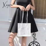 Xajzpa - New Lace Ladies Handbag Summer Beach Wedding Bridal Party Hand Bag Bolsa Feminina