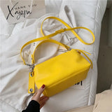 Xajzpa - New Ladies Candy Color Messenger Bag Fashion Trendy Brand Designer Casual Shoulder Texture