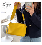 Xajzpa - New Ladies Candy Color Messenger Bag Fashion Trendy Brand Designer Casual Shoulder Texture
