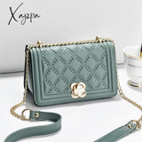 Xajzpa - New Listing Fashion Gradient Women’s Small Square Bag Chain Shoulder Messenger Flip