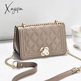 Xajzpa - New Listing Fashion Gradient Women’s Small Square Bag Chain Shoulder Messenger Flip