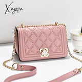 Xajzpa - New Listing Fashion Gradient Women’s Small Square Bag Chain Shoulder Messenger Flip