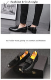 Xajzpa - New Loafers Men Shoes Pu Colorblock Fashion Business Casual Wedding Party Daily Faux Suede