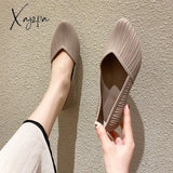 Xajzpa - New Low-Top Waterproof Shoes Rain Boots Women Summer Adult Work Rubber Fashion Jelly