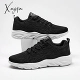 Xajzpa - New Men Casual Shoes Lace Up Lightweight Comfortable Breathable Walking Sneakers Tenis