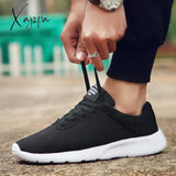 Xajzpa - New Men Casual Shoes Lace Up Lightweight Comfortable Breathable Walking Sneakers Tenis