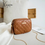 Xajzpa - New Messenger Bag For Women Trend Luxury Handbags Camera Female Cosmetic Fashion Chain