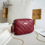 Xajzpa - New Messenger Bag For Women Trend Luxury Handbags Camera Female Cosmetic Fashion Chain