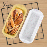 Xajzpa - New Rectangular Silicone Bread Pan Mold Toast Cake Tray Long Square Mould Bakeware