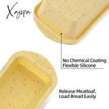 Xajzpa - New Rectangular Silicone Bread Pan Mold Toast Cake Tray Long Square Mould Bakeware