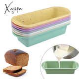 Xajzpa - New Rectangular Silicone Bread Pan Mold Toast Cake Tray Long Square Mould Bakeware