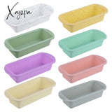 Xajzpa - New Rectangular Silicone Bread Pan Mold Toast Cake Tray Long Square Mould Bakeware