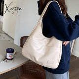 Xajzpa - New Simple Large Capacity Women Shoulder Bag Casual Commuting Luxury Designe Handbags High