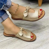 Xajzpa - New Slippers Women Casual Flats Shoes Summer Woman Slingback Sandals Fashion Ladies Flip