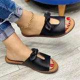 Xajzpa - New Slippers Women Casual Flats Shoes Summer Woman Slingback Sandals Fashion Ladies Flip