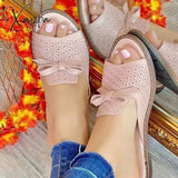 Xajzpa - New Slippers Women Casual Flats Shoes Summer Woman Slingback Sandals Fashion Ladies Flip