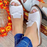 Xajzpa - New Slippers Women Casual Flats Shoes Summer Woman Slingback Sandals Fashion Ladies Flip