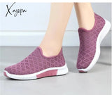 Xajzpa - New Summer Korean Breathable Mesh Comfortable Women Shoes Hollow Casual Walking Sneakers