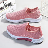 Xajzpa - New Summer Korean Breathable Mesh Comfortable Women Shoes Hollow Casual Walking Sneakers