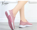 Xajzpa - New Summer Korean Breathable Mesh Comfortable Women Shoes Hollow Casual Walking Sneakers