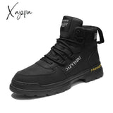 Xajzpa - New Tactical Boots Mens Nonslip Safety Boot Work Outdoor Hiking Men Motorcycle Shoes
