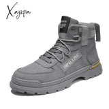 Xajzpa - New Tactical Boots Mens Nonslip Safety Boot Work Outdoor Hiking Men Motorcycle Shoes
