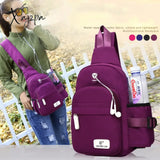 Xajzpa - New Women Backpack Messenger Bag Handbag Elegant Simple Storage Pocket Outdoor Sports