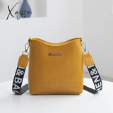 Xajzpa - New Women Messenger Bags Crocodile Pu Leather Female Crossbody Shoulder Hand For High