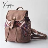 Xajzpa - New Women Printing Backpack Canvas School Bags For Teenagers Shoulder Bag Travel Bagpack