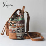 Xajzpa - New Women Printing Backpack Canvas School Bags For Teenagers Shoulder Bag Travel Bagpack