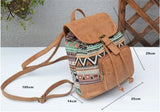 Xajzpa - New Women Printing Backpack Canvas School Bags For Teenagers Shoulder Bag Travel Bagpack