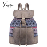 Xajzpa - New Women Printing Backpack Canvas School Bags For Teenagers Shoulder Bag Travel Bagpack