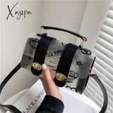 Xajzpa - New Women Shoulder Bag Pvc Transparent Graffiti Messenger Female Small Designer Handbag