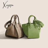 Xajzpa - New Women’s Bag Luxury Messenger Bucket Underarm Leather All-Match Shoulder Handbag