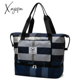Xajzpa - New Women's Folding Bag Travel Bag Large-capacity Female Hand Luggage Storage Bag Dry and Wet Separation Fitness Bag