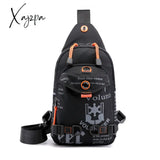 Xajzpa - Nylon Men Cross Body Chest Bag Messenger Pack Small Rucksack Knapsack Travel Casual Male